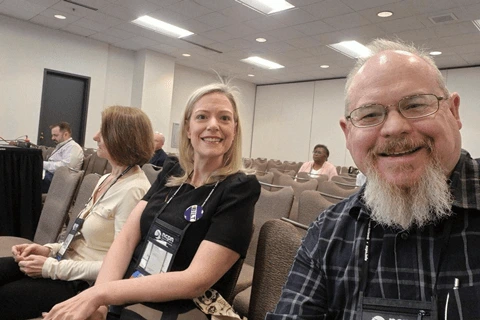 conference candid