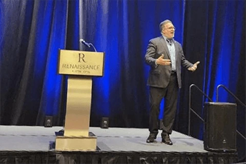 conference candid