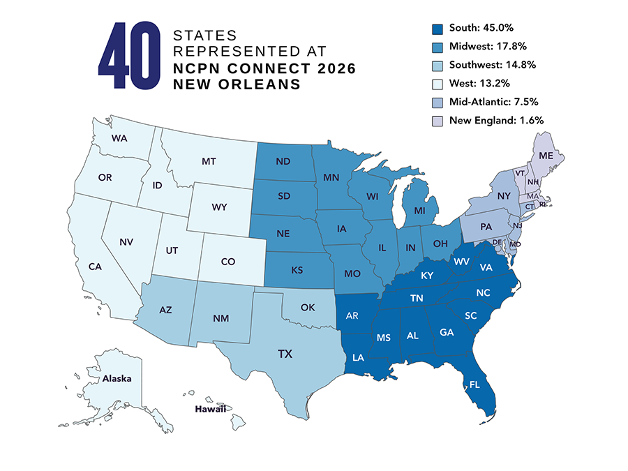 See where our attendees are from.
